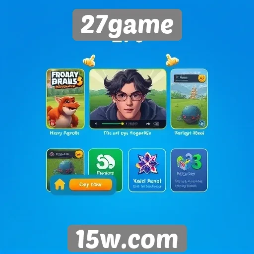 Mudanças na interface do usuário do 27game